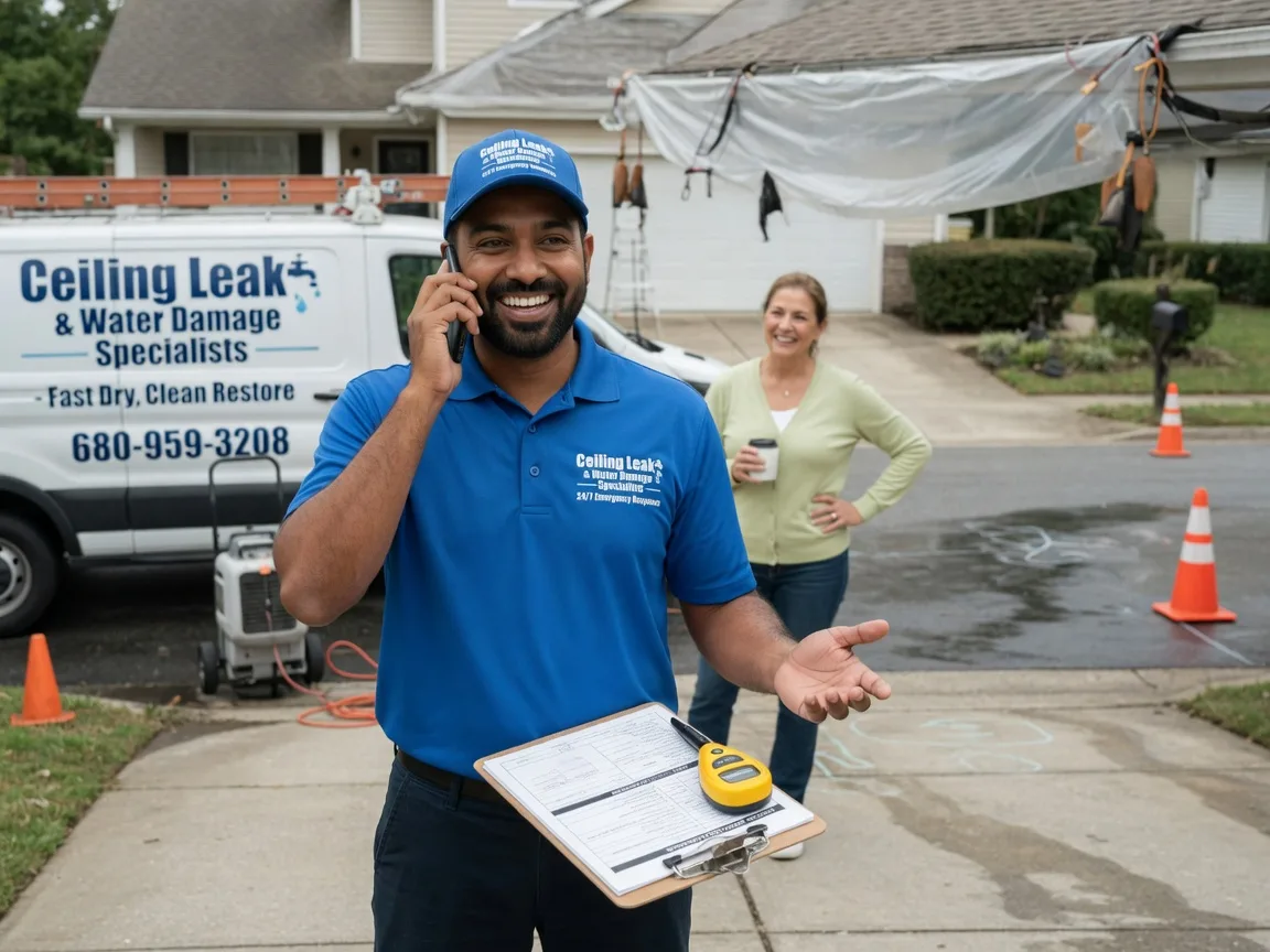 Ceiling Leak Cleanup Kalamazoo, MI FAQs